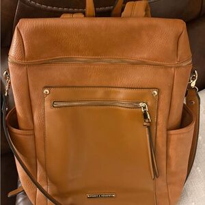 Posh & Dandies Tan Backpack